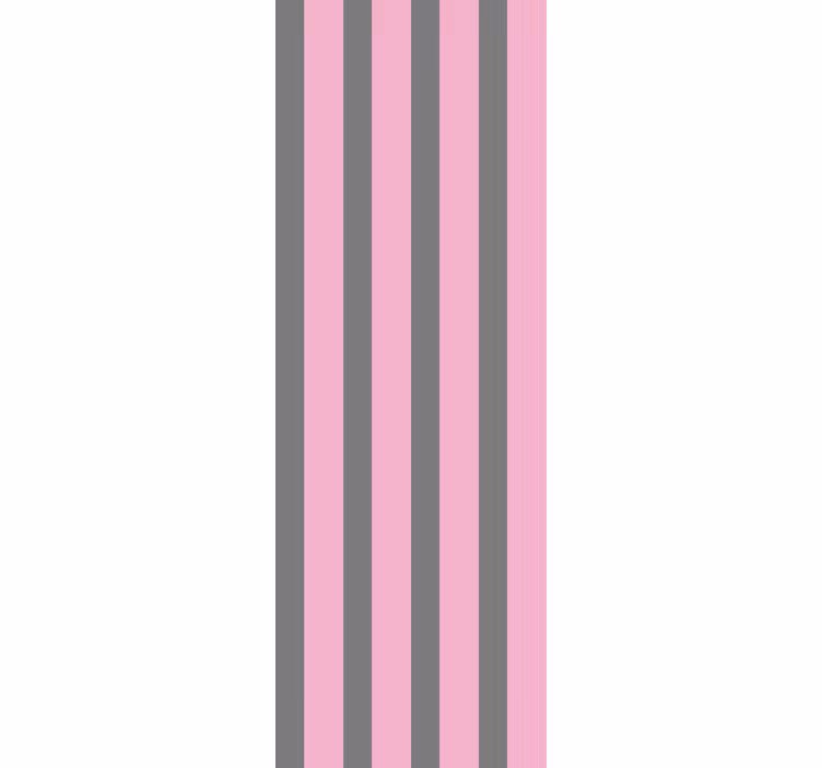Papel tapiz rayas en rosa - TenVinilo