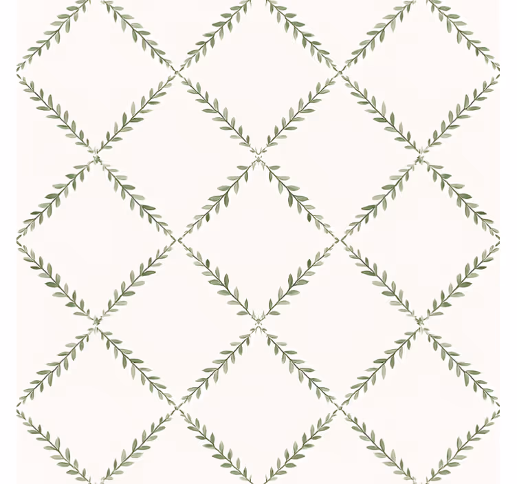 Papel tapiz cocina ramas de olivo - TenVinilo