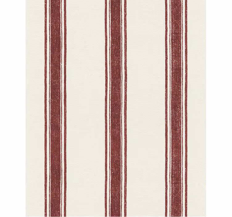 Papel tapiz geométrico líneas verticales rojas - TenVinilo