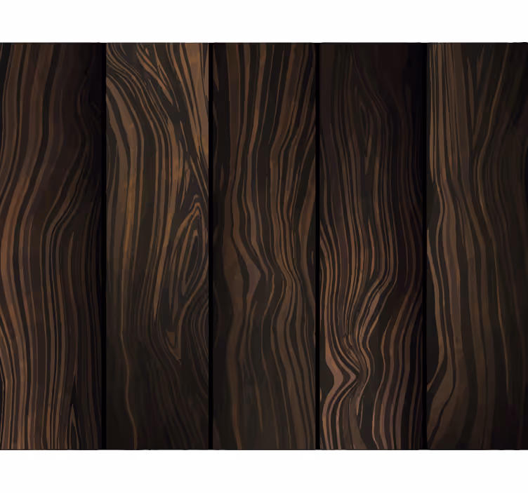 Papel tapiz madera patrón oscuro - TenVinilo