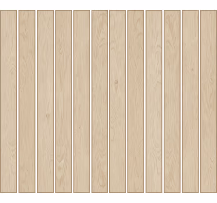 Papel tapiz para sala tablones de roble claro - TenVinilo