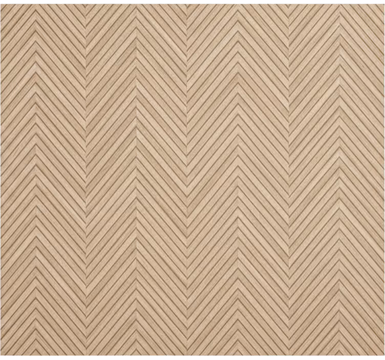 Papel tapiz para sala textura chevron de madera - TenVinilo