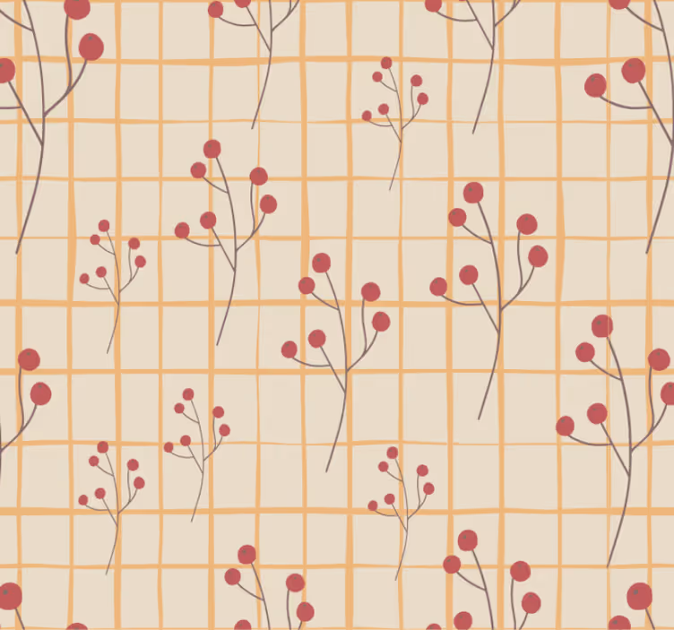 Papel tapiz para recámara diseño floral - TenVinilo