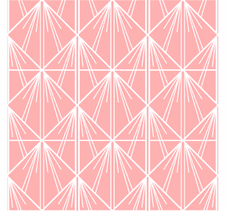 Papel tapiz ornamental concepto de arreglo geométrico - TenVinilo