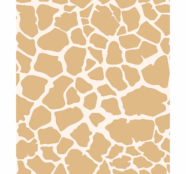 Papel tapiz animales estampado de jirafa - TenVinilo