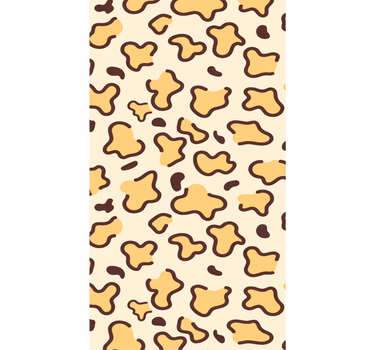 Papel tapiz animales formas de leopardos grandes - TenVinilo