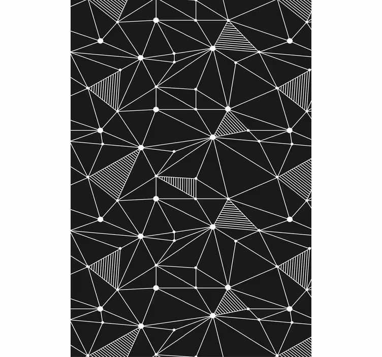 Papel tapiz geométrico formas geométricas audaces - TenVinilo