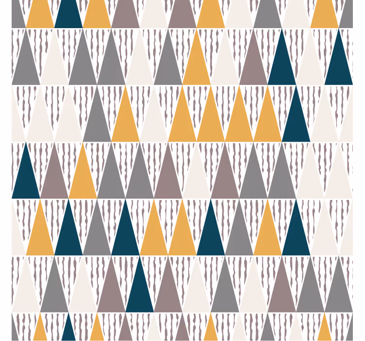 Papel tapiz geométrico segmentos triangulares - TenVinilo