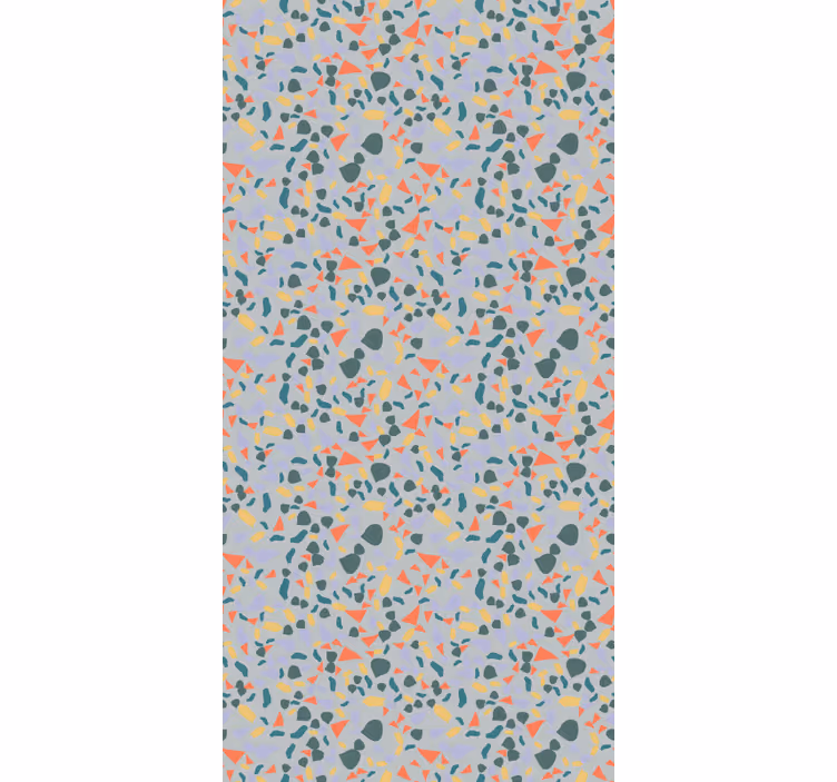 Papel tapiz mármol formas abstractas vibrantes - TenVinilo