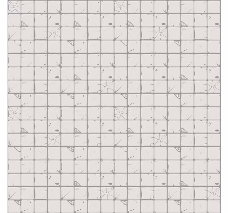 Papel tapiz azulejos gris claro envejecido - TenVinilo