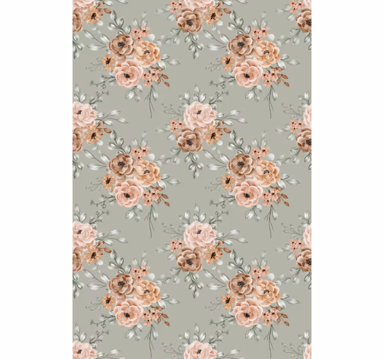 Papel tapiz pasillo arreglo beige hermoso - TenVinilo