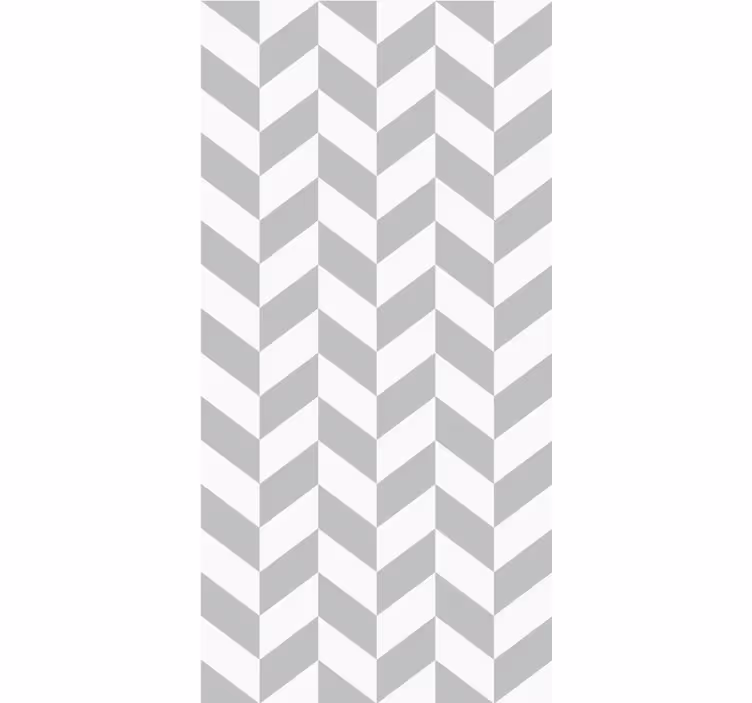 Papel tapiz nórdico patrón espiga gris y blanco - TenVinilo