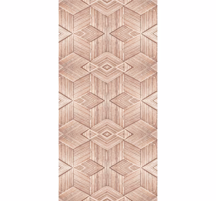 Papel tapiz para sala efecto textura madera clara - TenVinilo