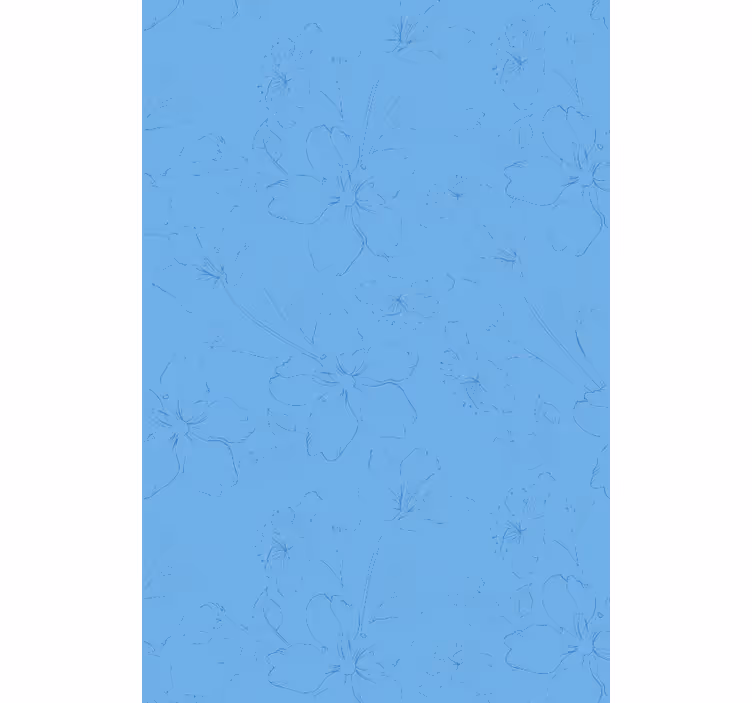 Papel tapiz para sala con diseño botánico - TenVinilo