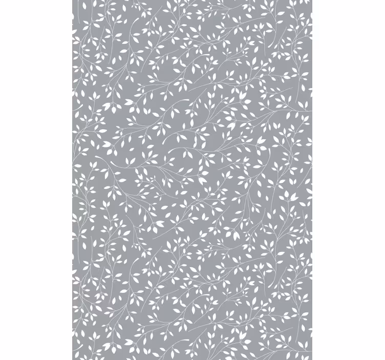 Papel tapiz árboles dibujo de plantas naturaleza - TenVinilo