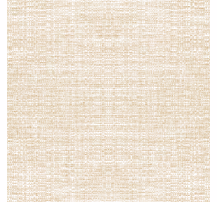 Papel tapiz para sala patrón yute beige delgado - TenVinilo
