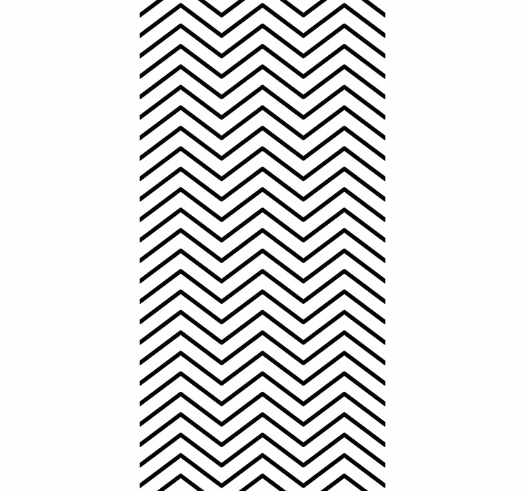 Papel tapiz moderno diseño en chevron - TenVinilo