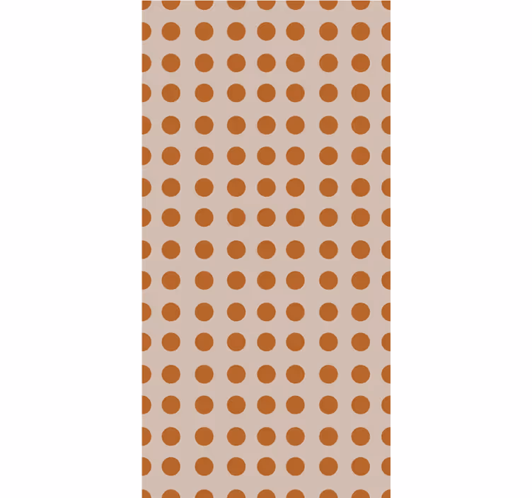 Papel tapiz moderno puntos marrones - TenVinilo
