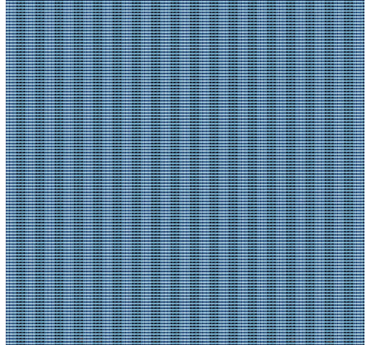 Papel tapiz comedor efecto de cuadros azules - TenVinilo