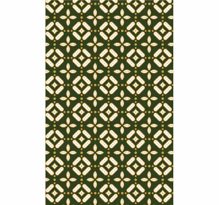 Papel tapiz cocina ornamentación geométrica - TenVinilo