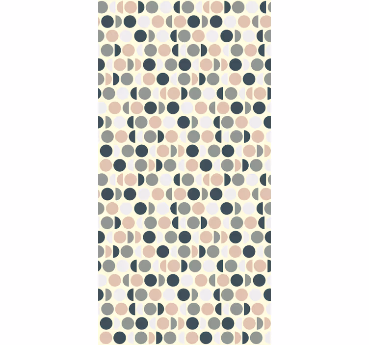 Papel tapiz cocina círculos elegantes - TenVinilo