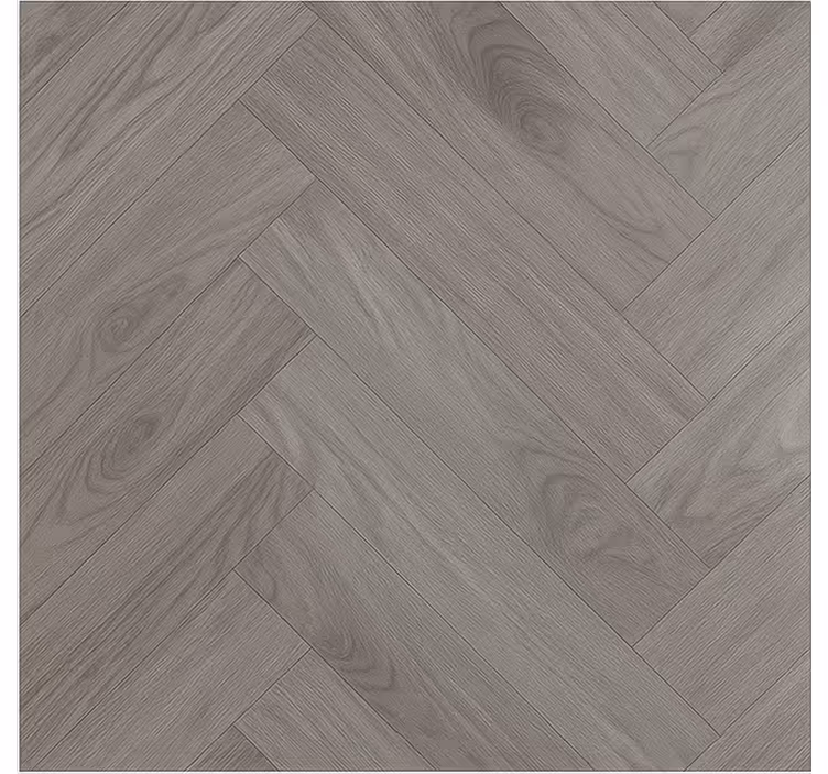 Papel tapiz para sala patrón espiga taupe woodward - TenVinilo