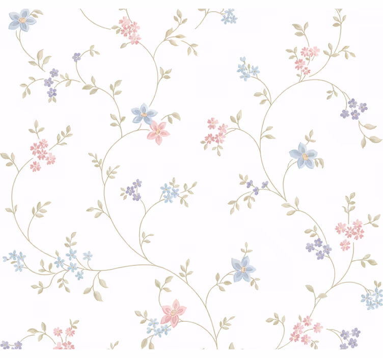 Papel tapiz recámara matrimonial sendero clásico de pradera - TenVinilo