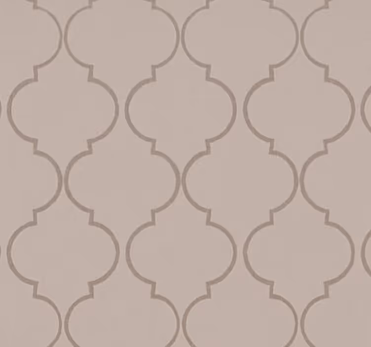 Papel tapiz recámara matrimonial efecto lino taupe - TenVinilo