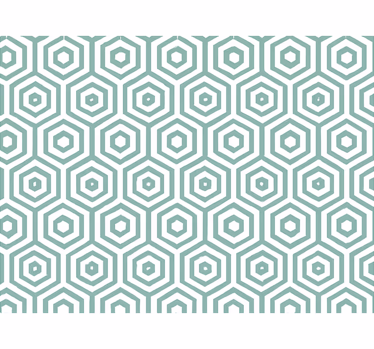Papel tapiz para sala geometría abstracta - TenVinilo