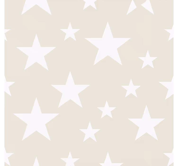 Papel tapiz infantil estampado de estrellas grises - TenVinilo