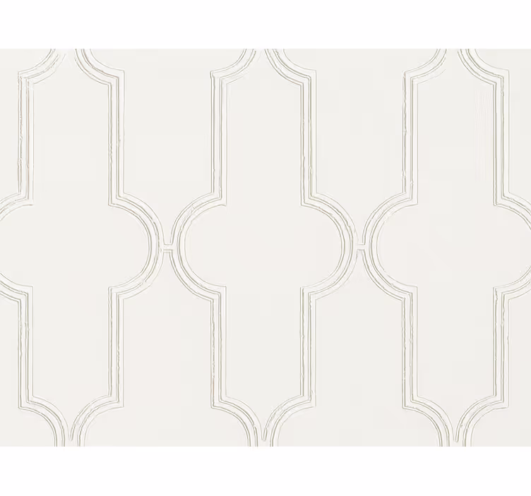 Papel tapiz recámara matrimonial panel blanco - TenVinilo