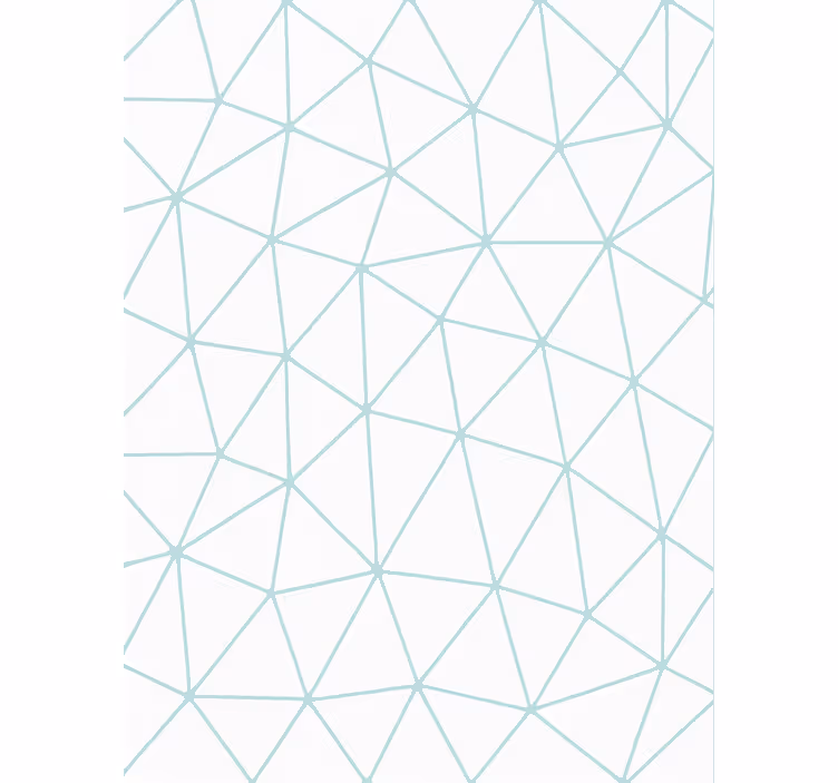 Papel tapiz para sala diseño de triángulos abstractos - TenVinilo