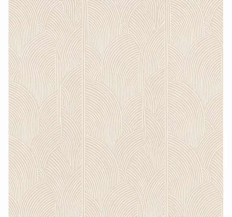 Papel tapiz para sala patrón geométrico suave arco - TenVinilo
