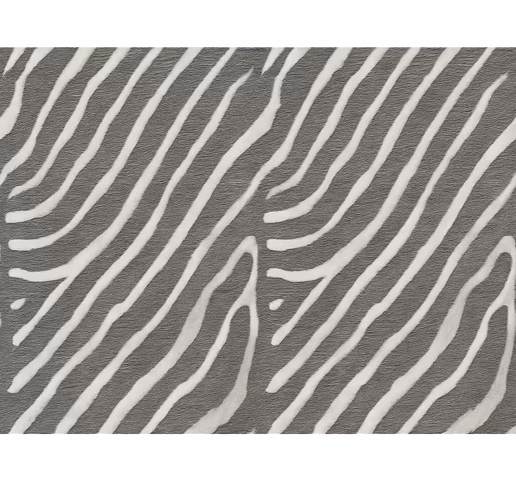 Papel tapiz para sala estampado de cebra - TenVinilo