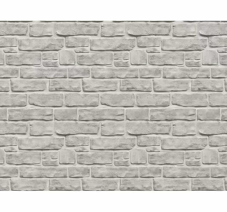 Papel tapiz para sala efectos de piedra gris realista - TenVinilo