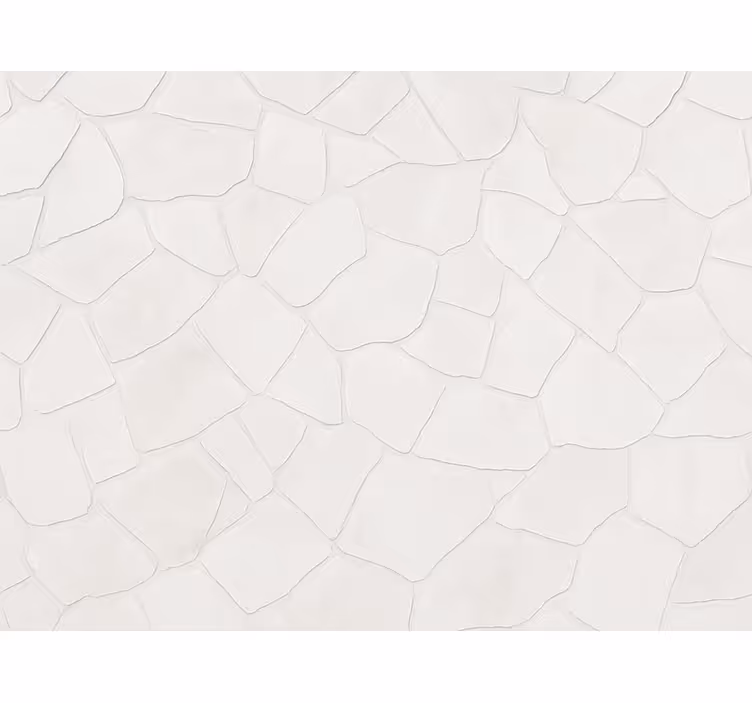 Papel tapiz para sala pared de piedra blanca lavada - TenVinilo
