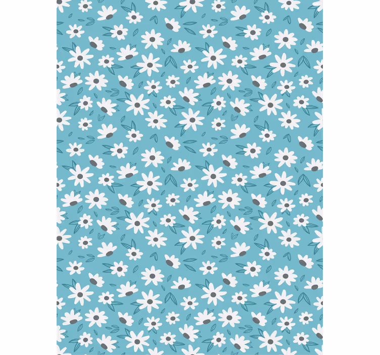 Papel tapiz floral estilo abuela - TenVinilo