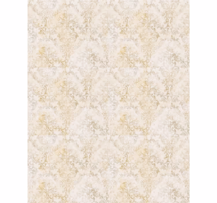 Papel tapiz recámara matrimonial patrón damasco vintage - TenVinilo