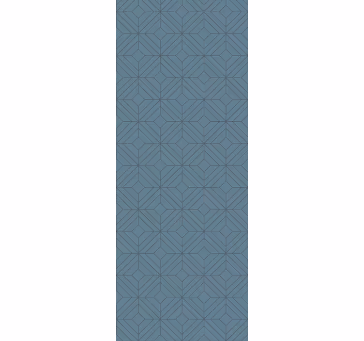 Papel tapiz para recámara patrón diamante gris nórdico - TenVinilo