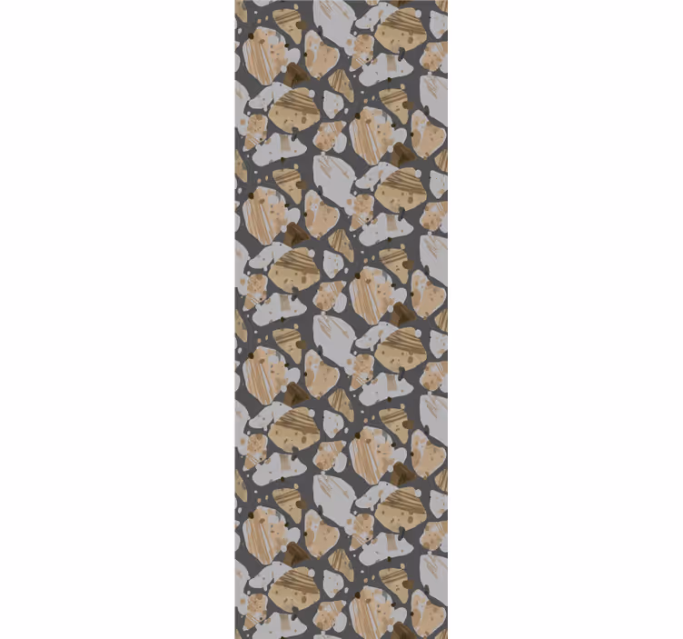 Papel tapiz para recámara diseño cemento terrazzo - TenVinilo