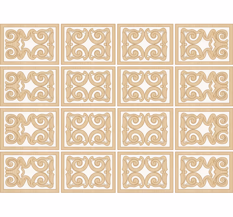 Papel tapiz madera estilo de zócalo - TenVinilo