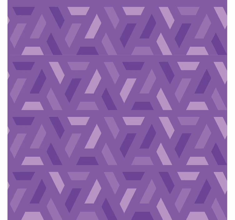 Papel tapiz lila tonos lilas geométricos - TenVinilo