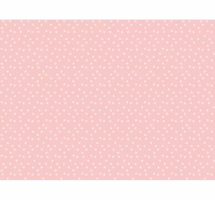 Papel tapiz rosa fondo de puntos pastel suaves - TenVinilo