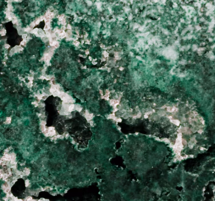 Papel tapiz mármol textura verde exuberante - TenVinilo