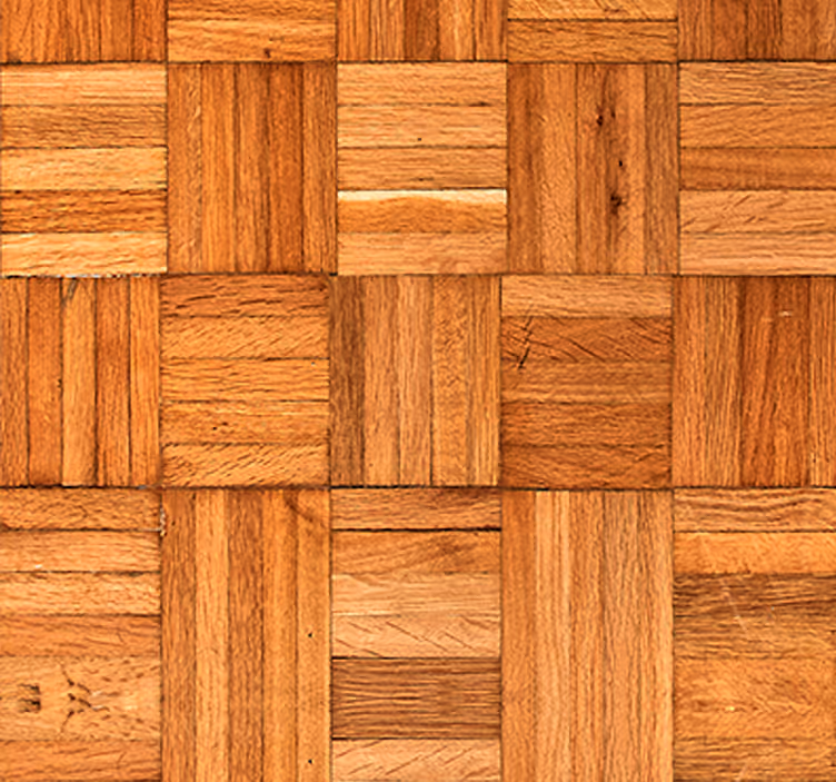 Papel pintado oficina efecto madera - TenVinilo