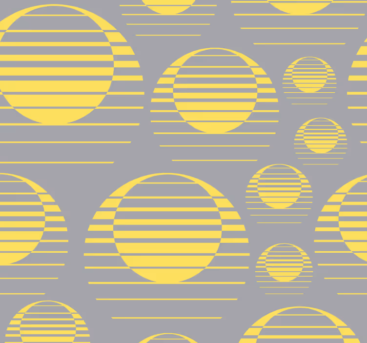 Papel tapiz geométrico patrón de puntos geométricos - TenVinilo