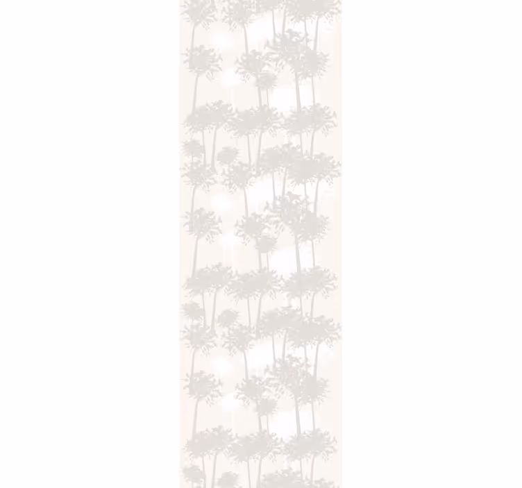 Papel tapiz árboles bosque silueta - TenVinilo