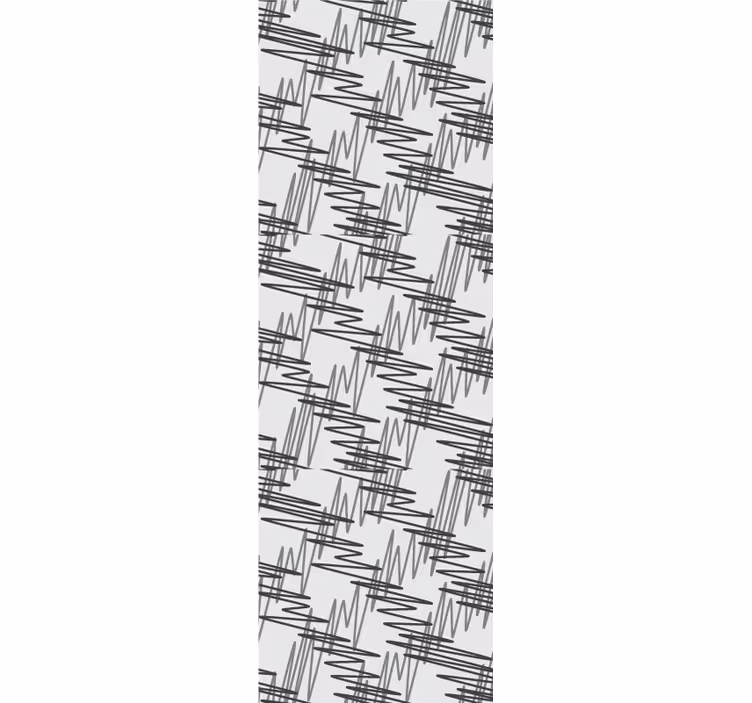 Papel tapiz para sala motivo lineal abstracto - TenVinilo