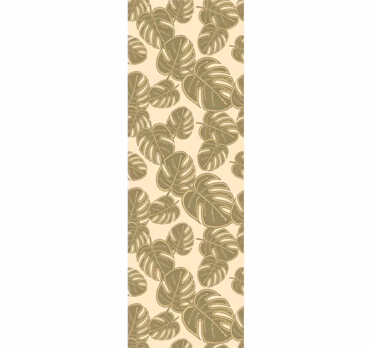 Papel tapiz hojas delicia de monstera - TenVinilo