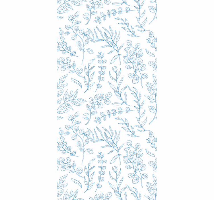 Papel pintado naturaleza Plantas delgadas - TenVinilo